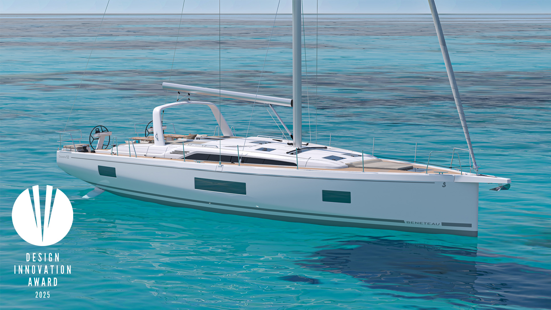 Oceanis 52 wins the 2025 Design Innovation Award