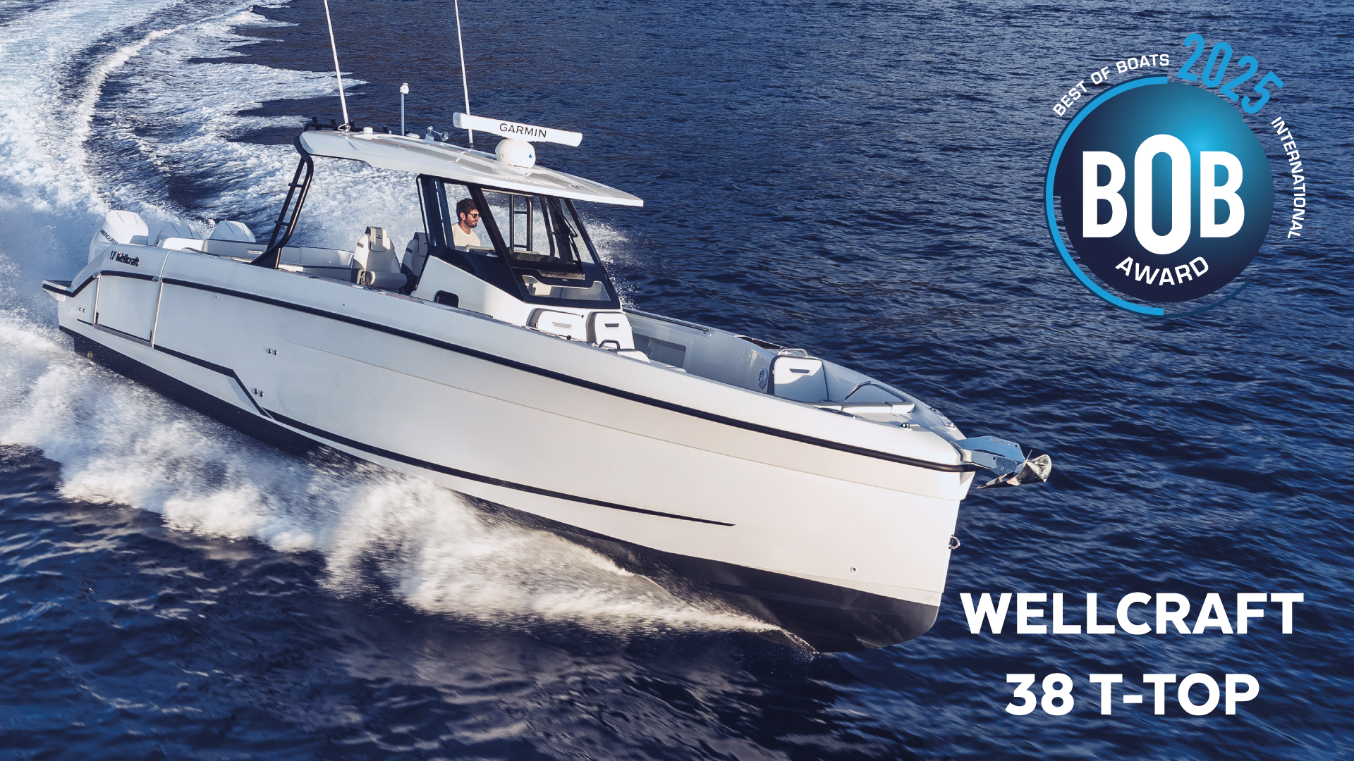 The Wellcraft 38 T-Top was selected as a finalist in the Best For Fun category at the Best of Boats awards