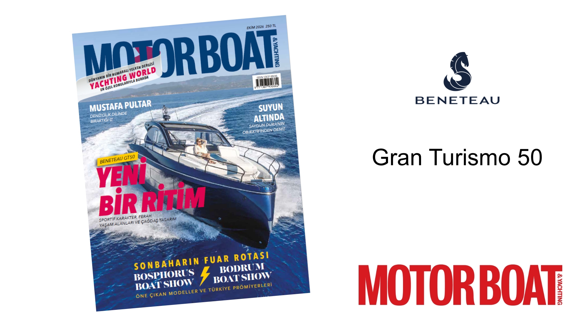 Beneteau Gran Turismo 50 - Motor Boat & Yachting,  October 2026