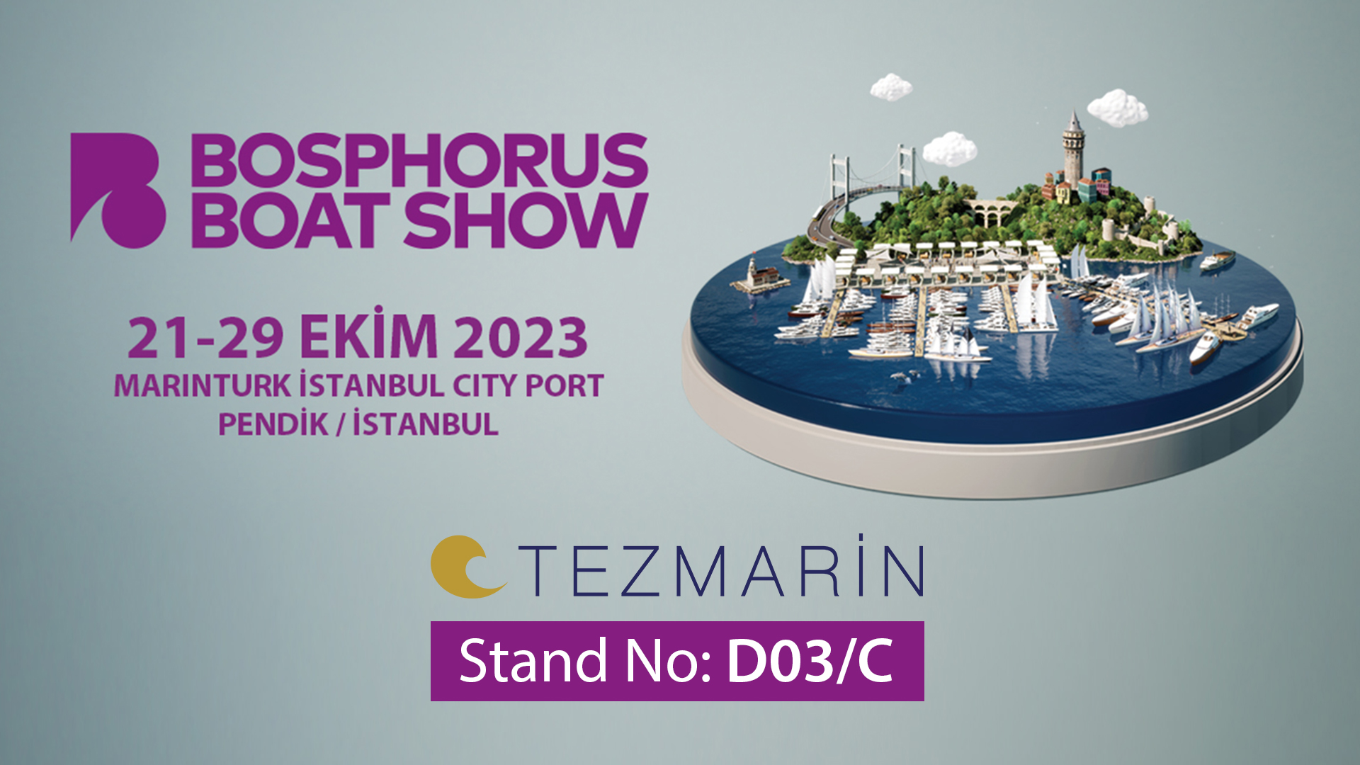 Bosphorus Boat Show’a davetlisiniz!