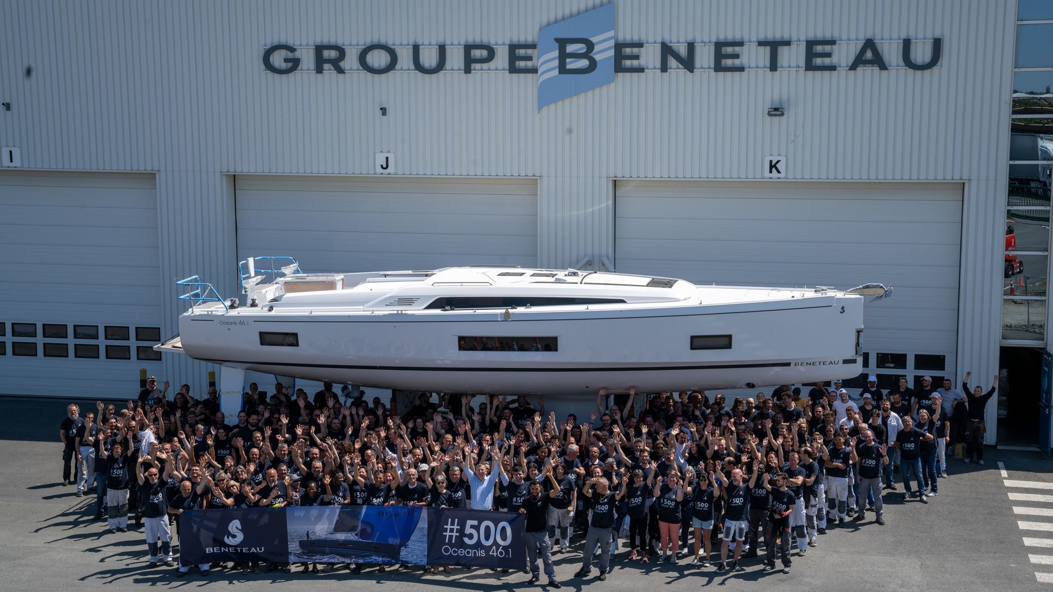 Beneteau, Oceanis 46.1 #500. gövde üretimini tamamladı