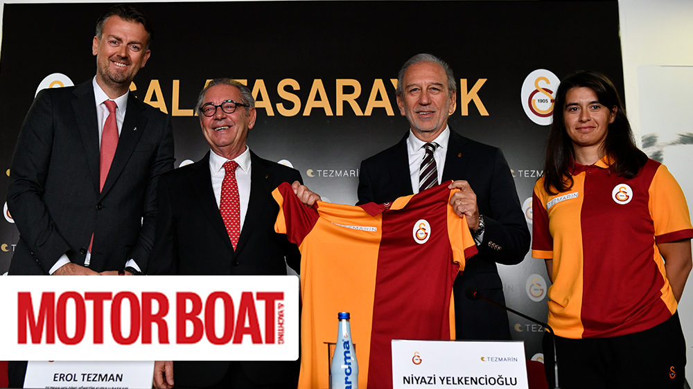 MotorBoat&Yachting 2023 - Tezmarin signed a sponsorship agreement with Galatasaray Sailing Branch