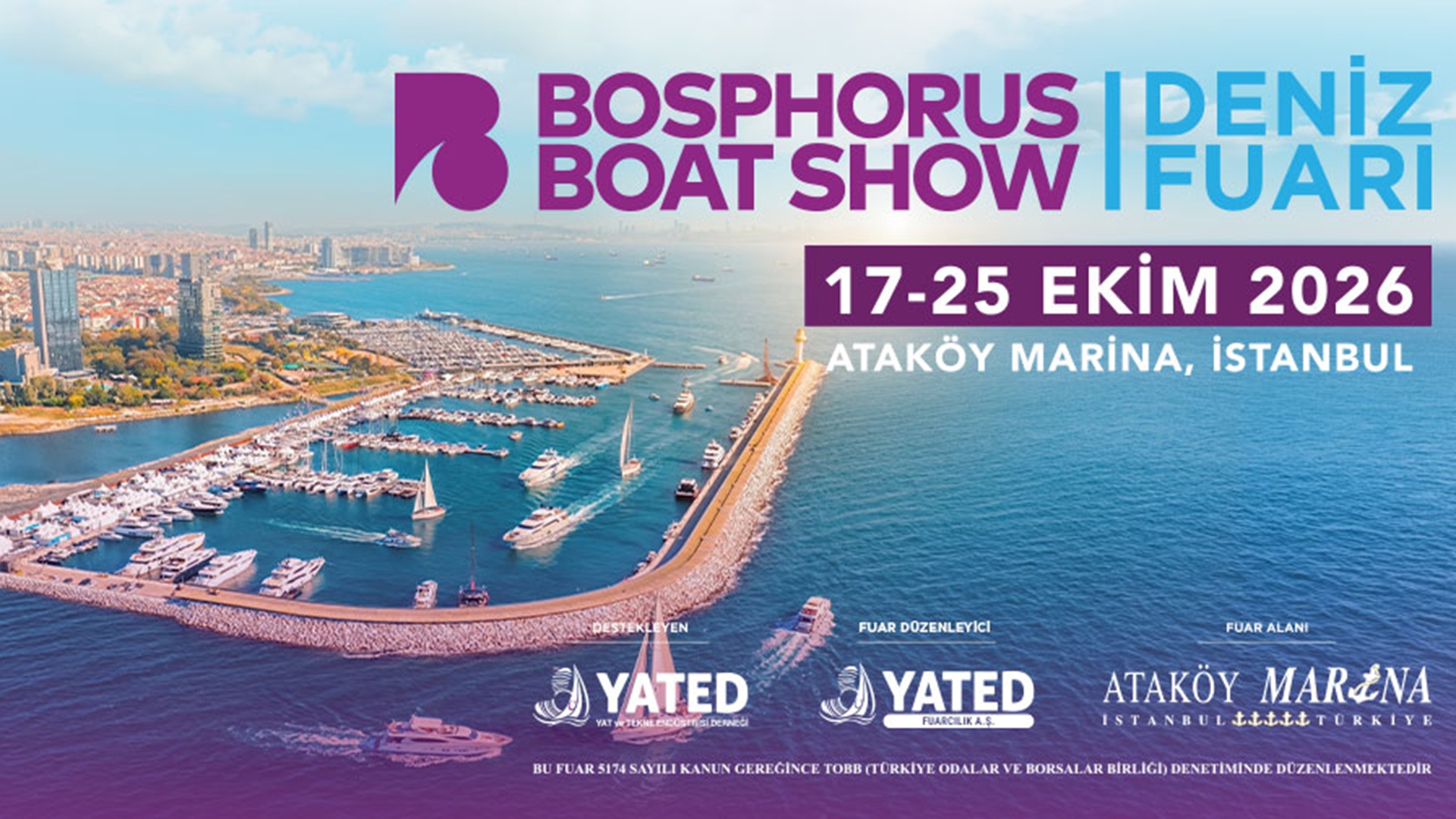 Experience the Sea, Discover What’s Next at Bosphorus Boat Show 2026
