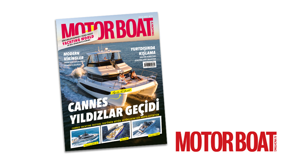 Kapak kızı Aquila 42 Yacht / Cannes Yachting Festival 2023 özel dosya -  Motorboat & Yachting Eylül 2023