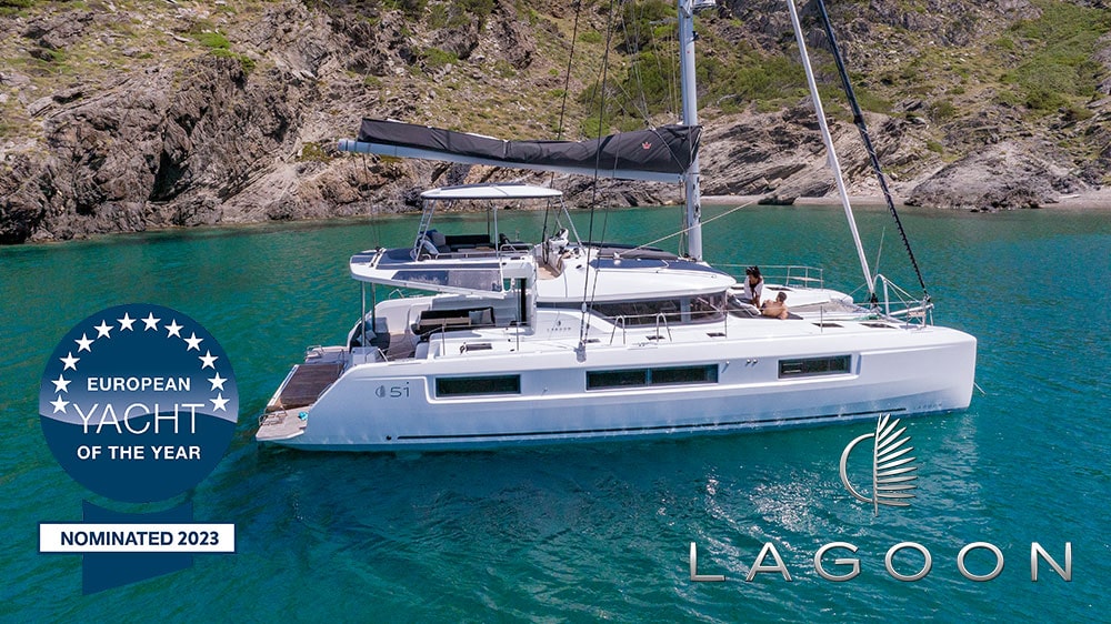 Nomination of the Lagoon 51 for European Yacht of the Year